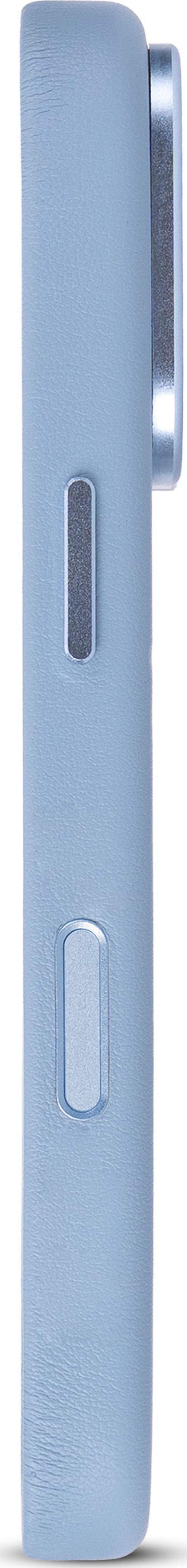 Decoded Leather Backcover iPhone 18 Pro Max Blå