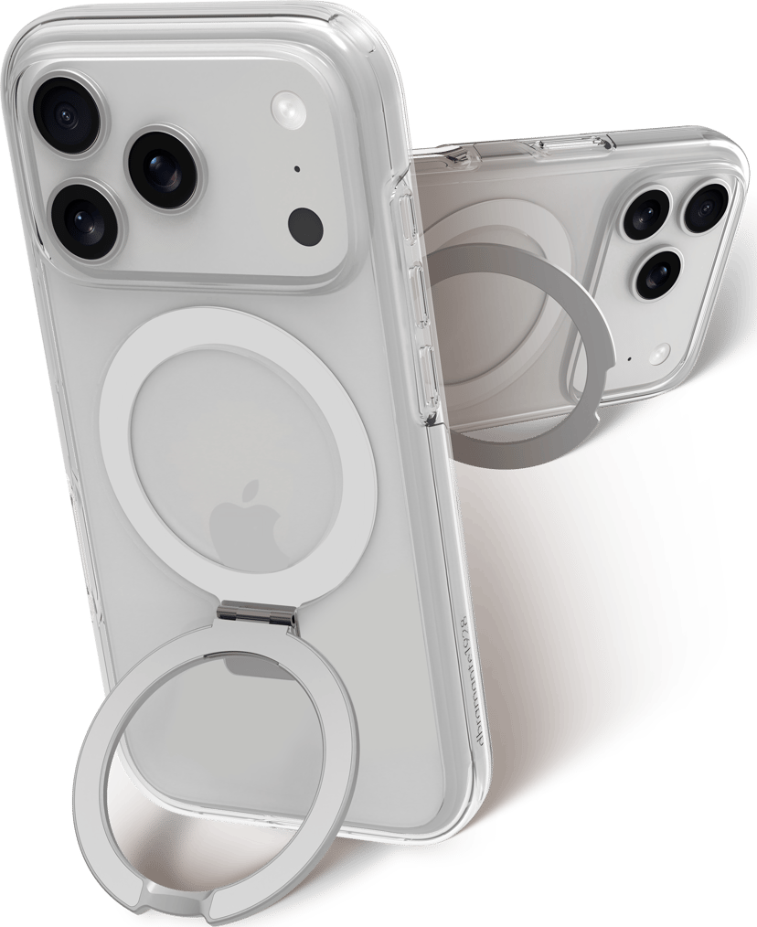 dbramante1928 Iceland Ultra D3O MagSafe Kick iPhone 17 Pro, iPhone 18 Pro Gjennomsiktig