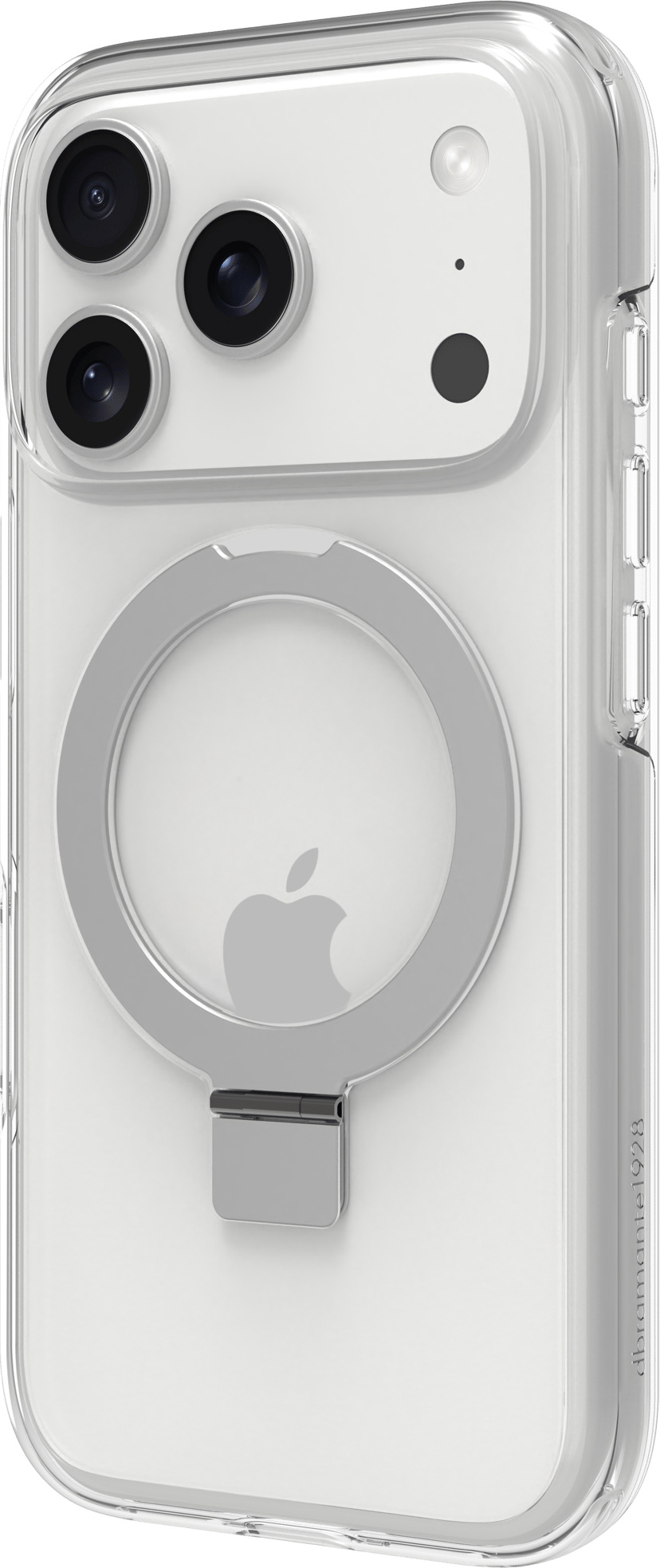 dbramante1928 Iceland Ultra D3O MagSafe Kick iPhone 17 Pro, iPhone 18 Pro Gjennomsiktig