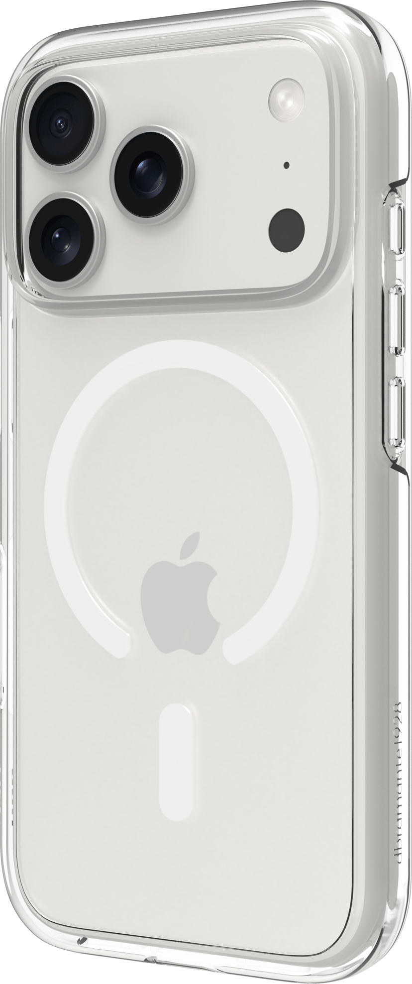 dbramante1928 Iceland Ultra D3O MagSafe iPhone 17 Pro, iPhone 18 Pro Transparant