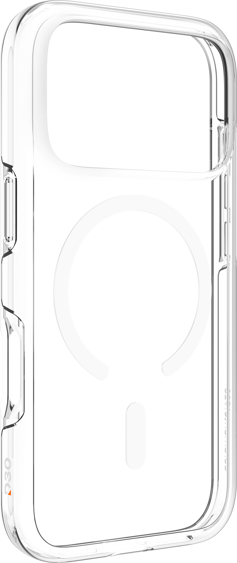 dbramante1928 Iceland Ultra D3O MagSafe iPhone 17 Pro, iPhone 18 Pro Gjennomsiktig