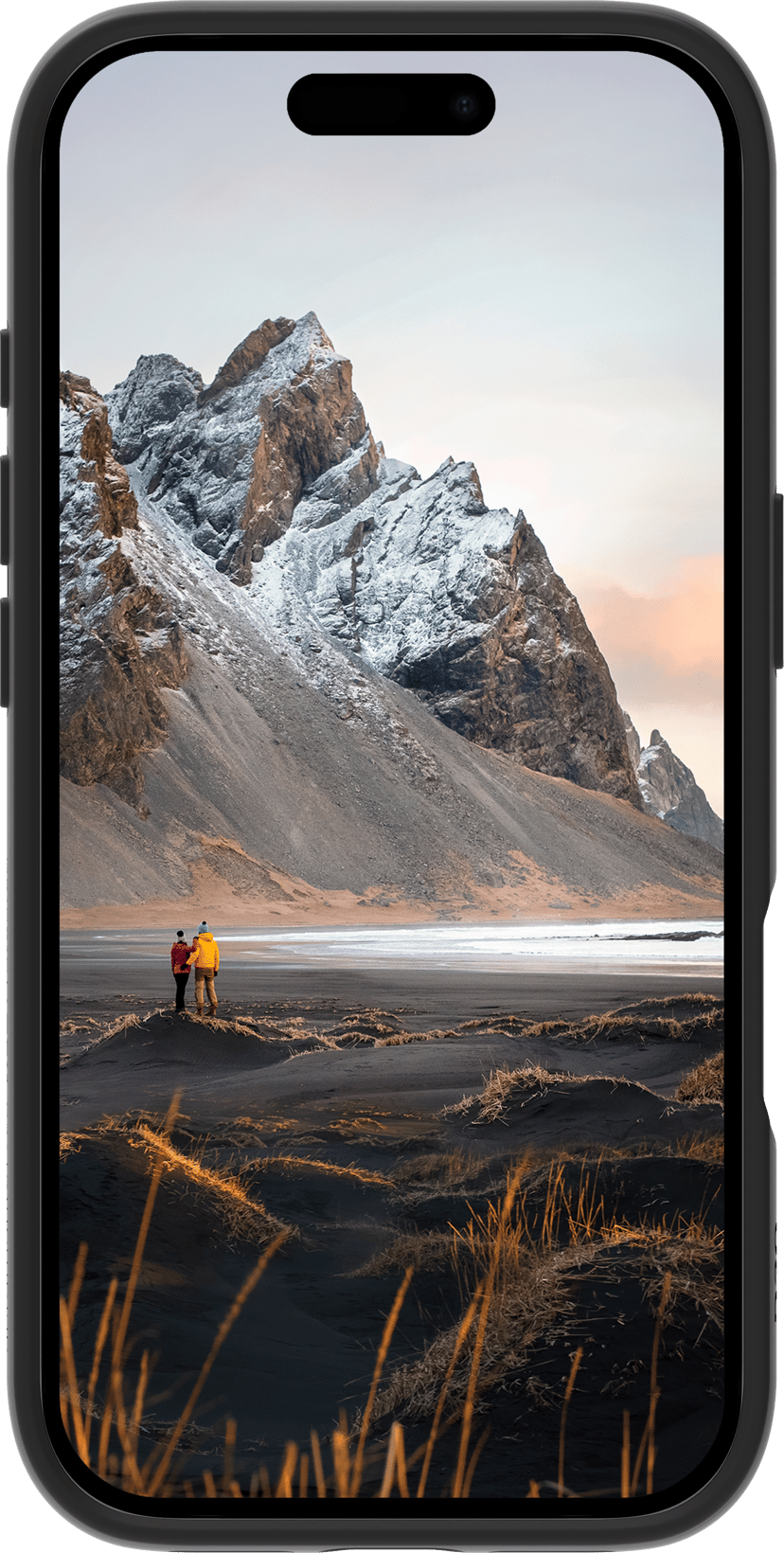 dbramante1928 Iceland Ultra D3O MagSafe Kick iPhone 17 Pro, iPhone 18 Pro Svart