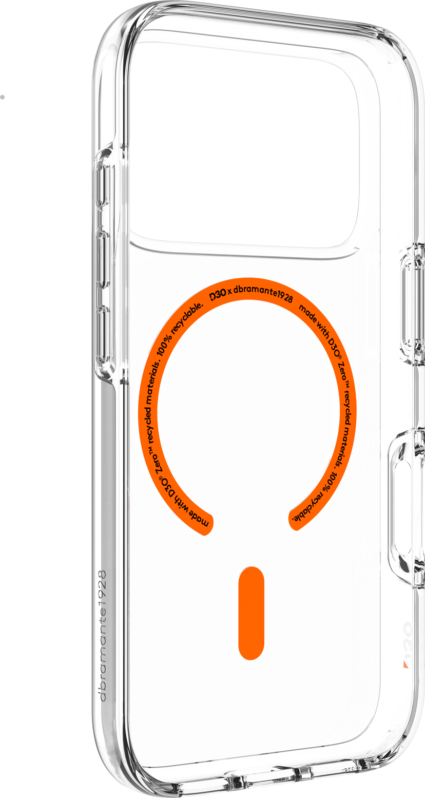 dbramante1928 Iceland Ultra D3O MagSafe iPhone 17 Pro, iPhone 18 Pro Läpinäkyvä