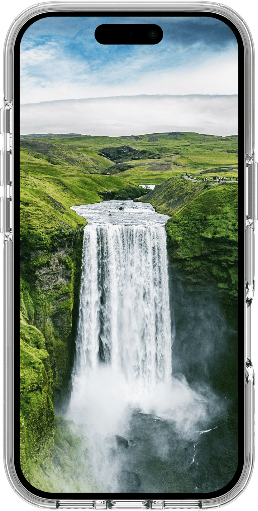 dbramante1928 Iceland Ultra D3O MagSafe iPhone 17 Pro, iPhone 18 Pro Gjennomsiktig