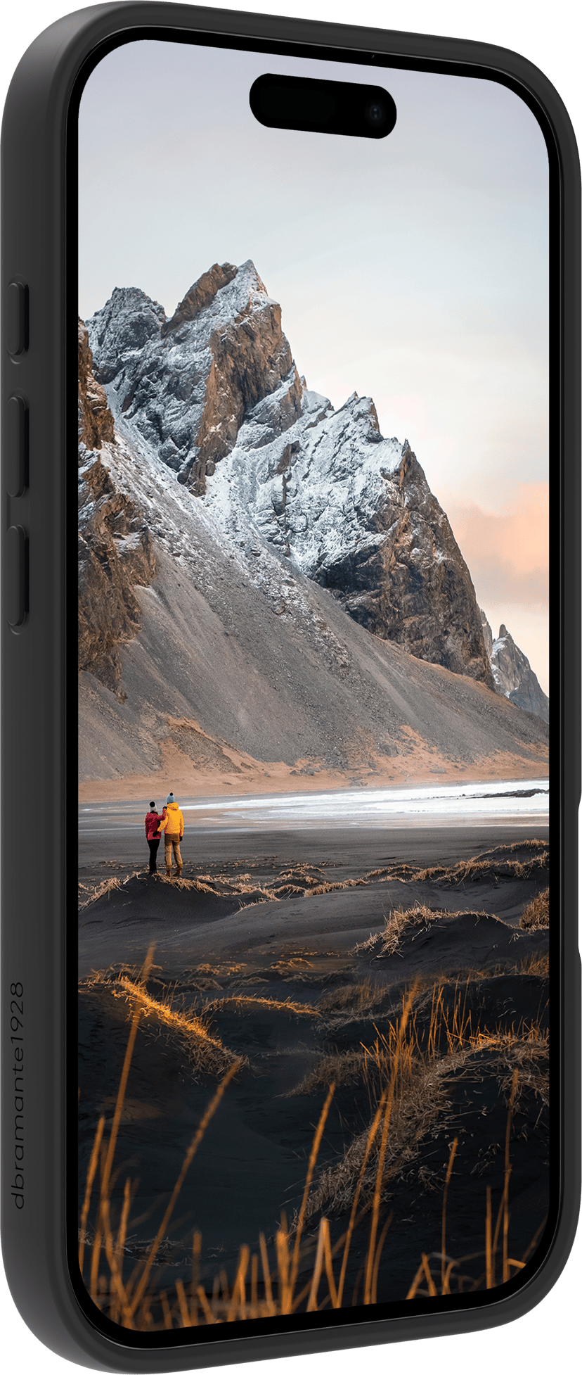 dbramante1928 Iceland Ultra D3O MagSafe Kick iPhone 17 Pro, iPhone 18 Pro Svart