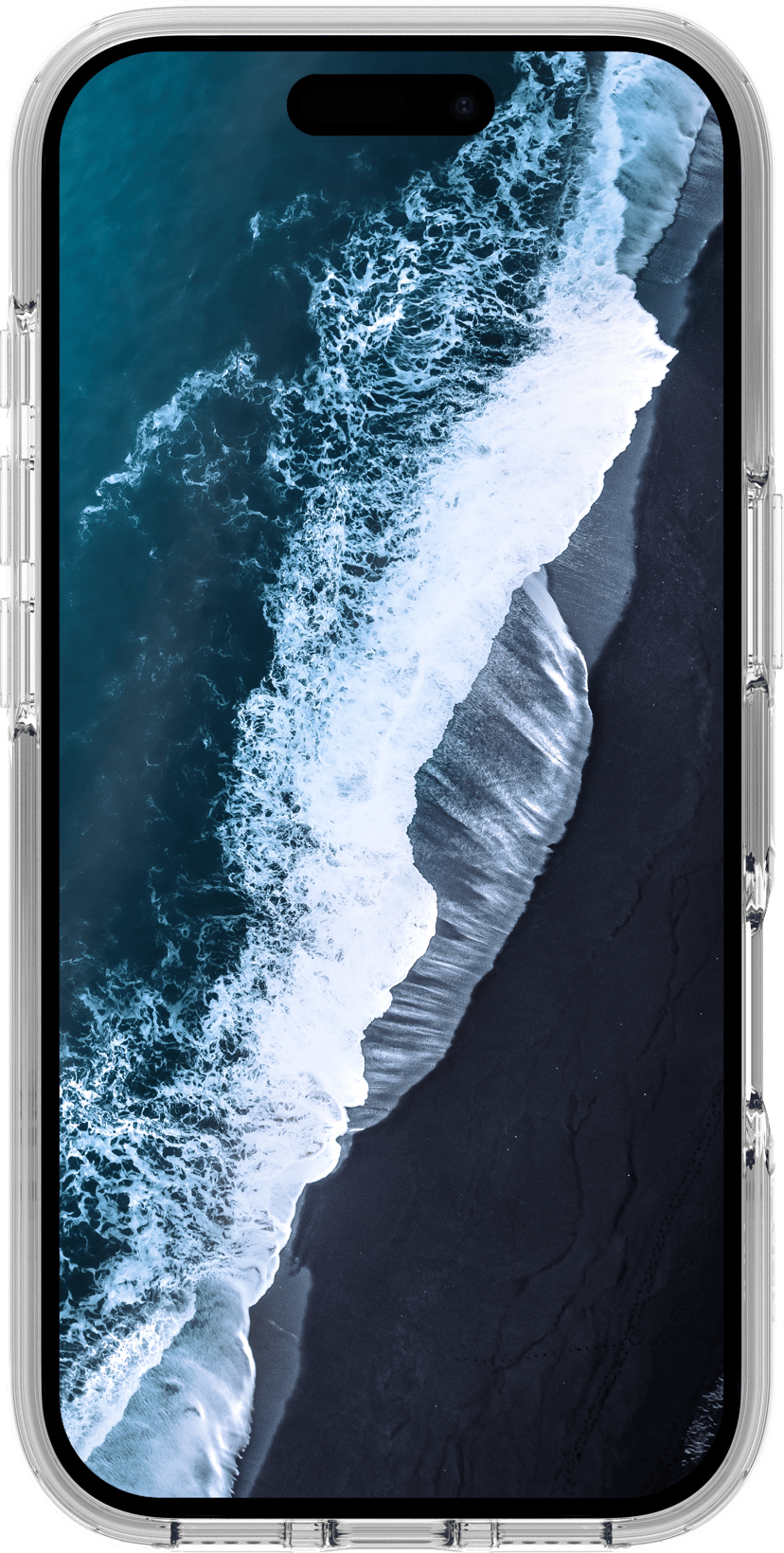 dbramante1928 Iceland Ultra D3O MagSafe Kick iPhone 17 Pro, iPhone 18 Pro Gjennomsiktig