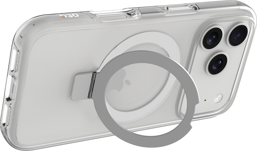 dbramante1928 Iceland Ultra D3O MagSafe Kick iPhone 17 Pro, iPhone 18 Pro Gjennomsiktig