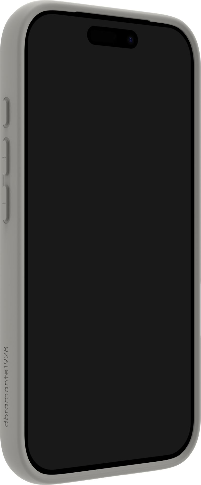 dbramante1928 Grenen Ultra D3O MagSafe iPhone 17 Pro, iPhone 18 Pro Lys grå