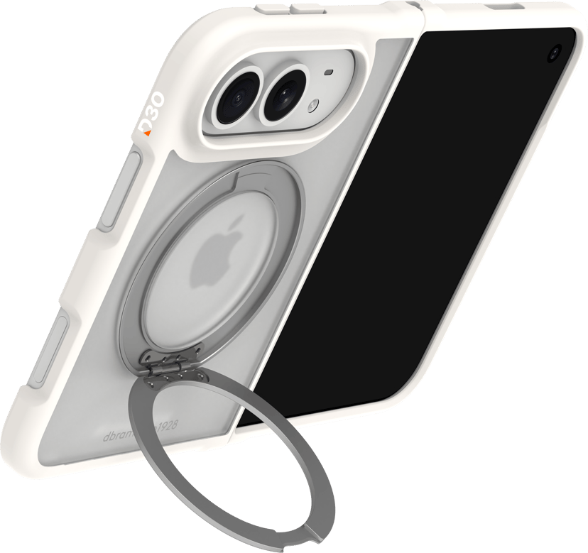 dbramante1928 Grenen Ultra D3O MagSafe Kick iPhone Duo Valkoinen