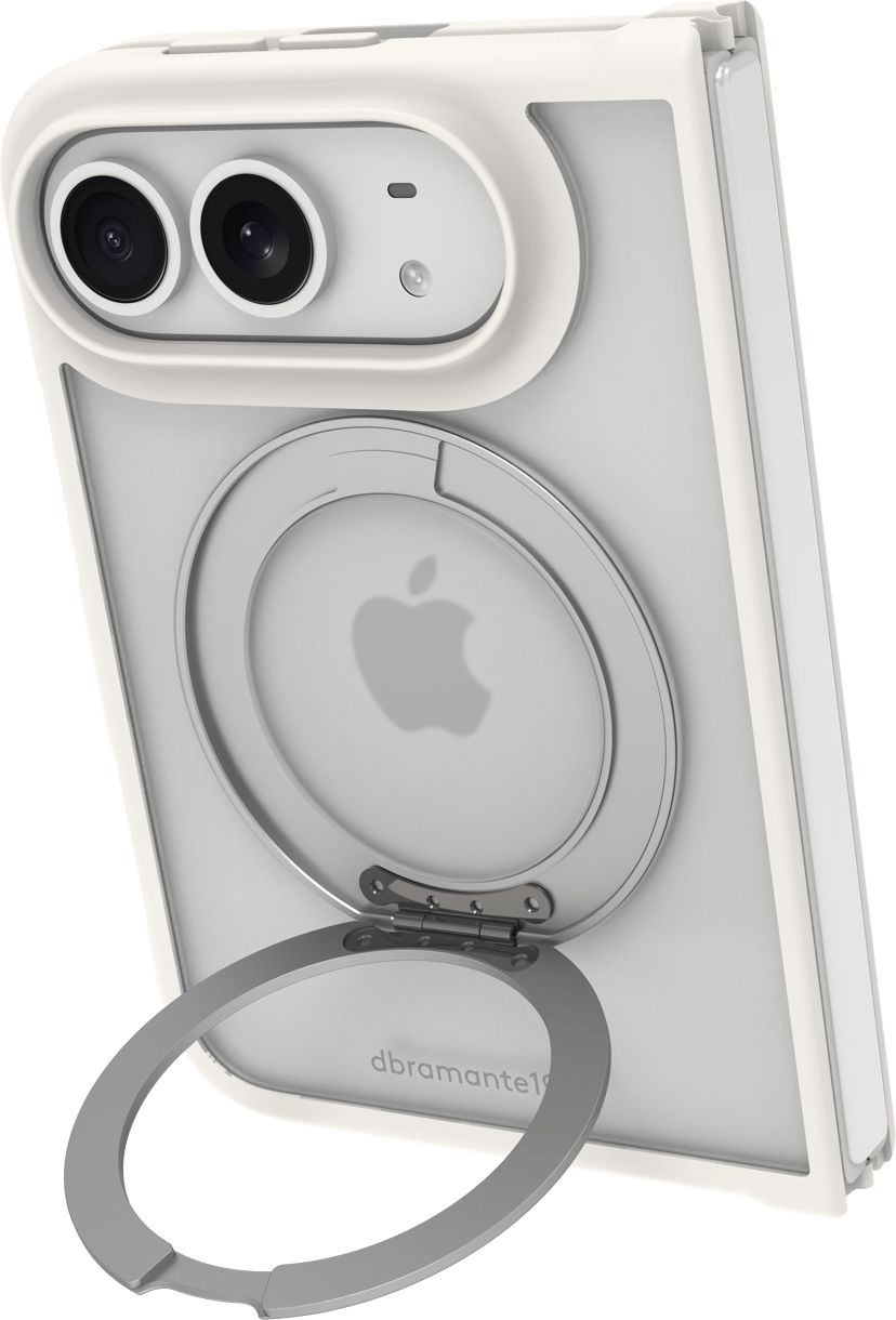 dbramante1928 Grenen Ultra D3O MagSafe Kick iPhone Duo Hvit