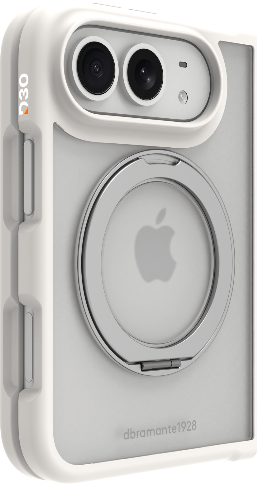 dbramante1928 Grenen Ultra D3O MagSafe Kick iPhone Duo Valkoinen