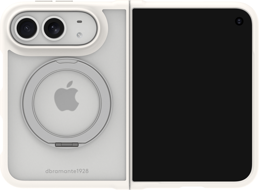 dbramante1928 Grenen Ultra D3O MagSafe Kick iPhone Duo Hvit