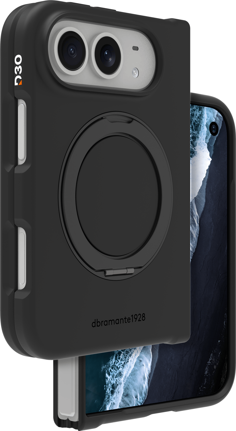 dbramante1928 Iceland Ultra D3O MagSafe Kick iPhone Duo Musta