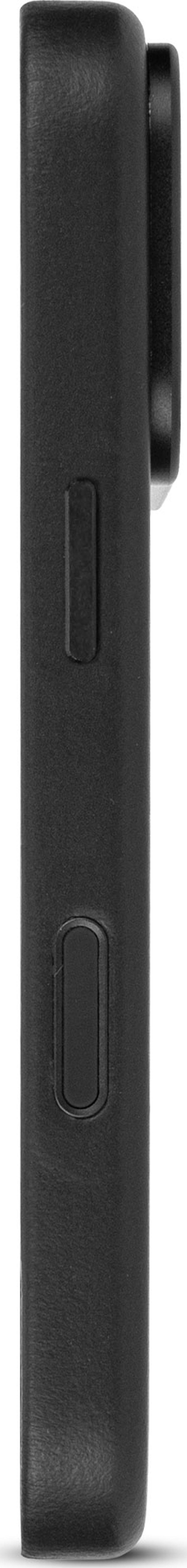 Decoded Leather Backcover iPhone 18 Pro Zwart