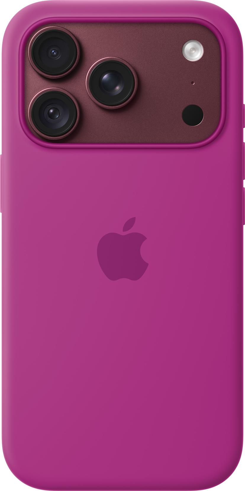 Apple Silicone Case MagSafe iPhone 18 Pro Magenta