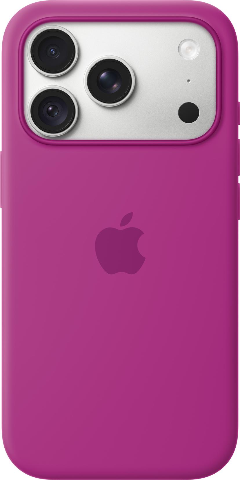Apple MagSafe-silikonikuori iPhone 18 Pro Magenta