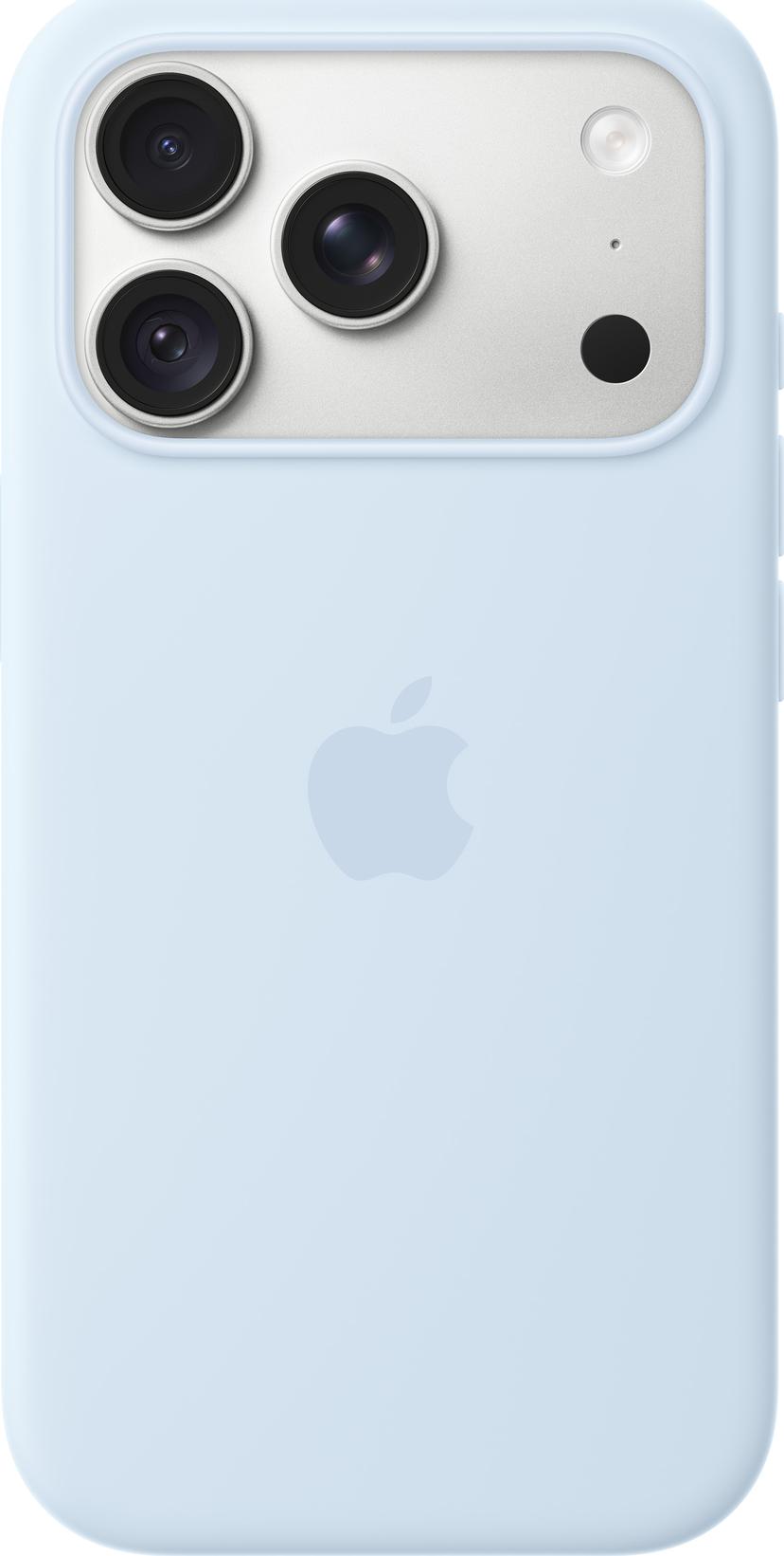 Apple Silicone Case MagSafe iPhone 18 Pro Blå