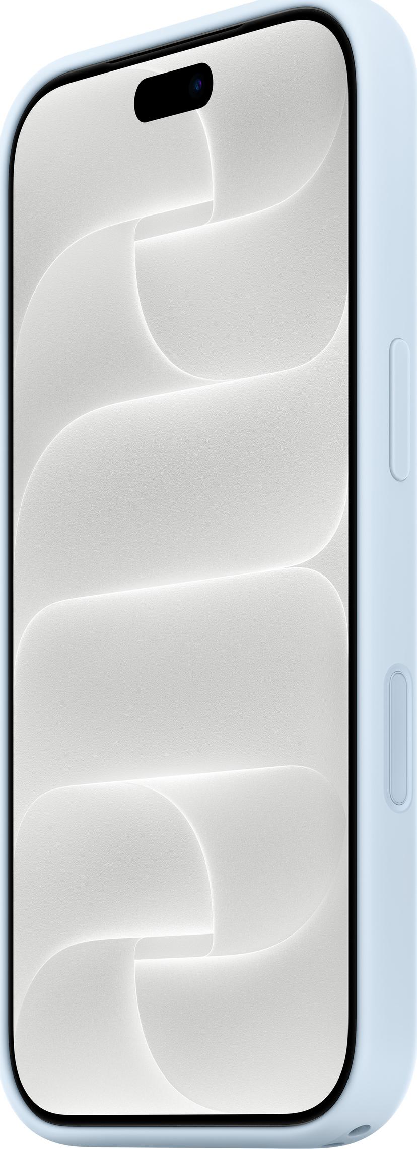 Apple Silicone Case MagSafe iPhone 18 Pro Sininen