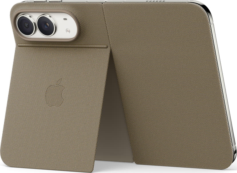 Apple Folio met standaard iPhone Duo Taupe