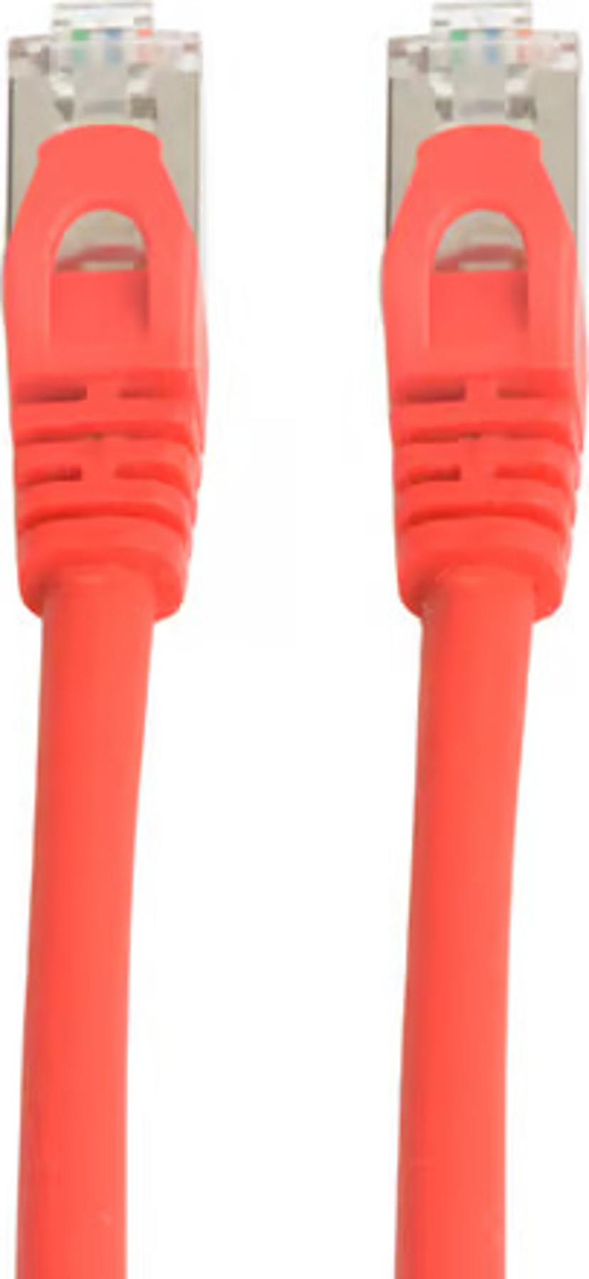 Prokord Nettverkskabel LSZH RJ-45 Cat 6A 2.5m Rød