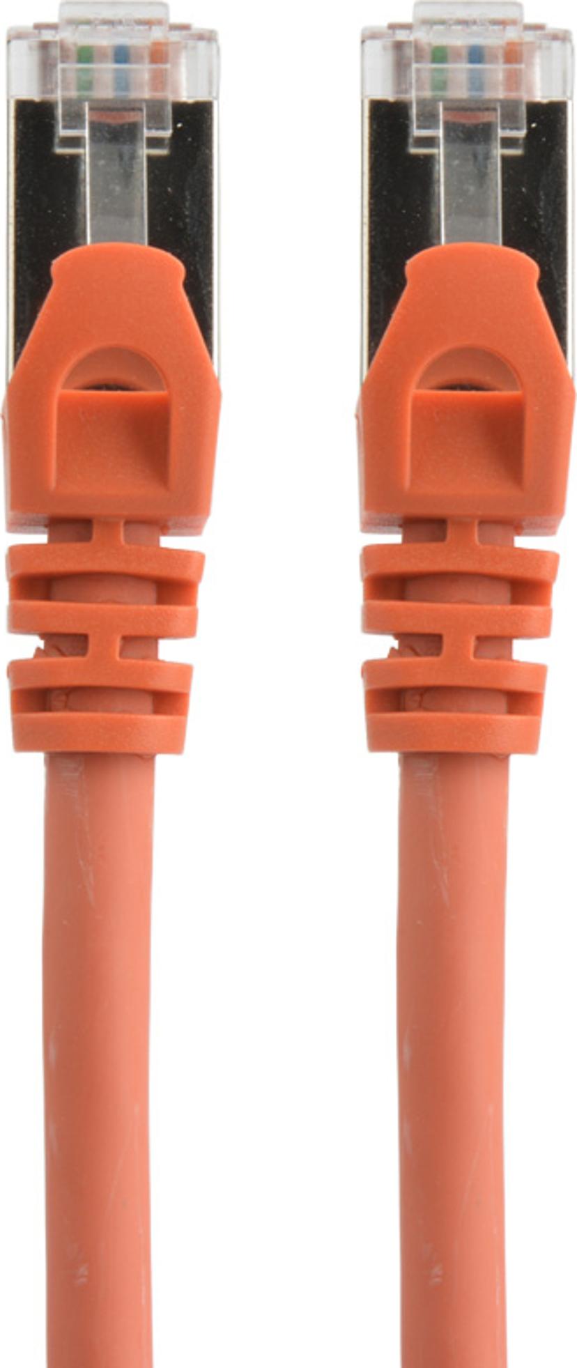 Prokord Netværkskabel LSZH RJ-45 Cat 6A 0.5m Orange