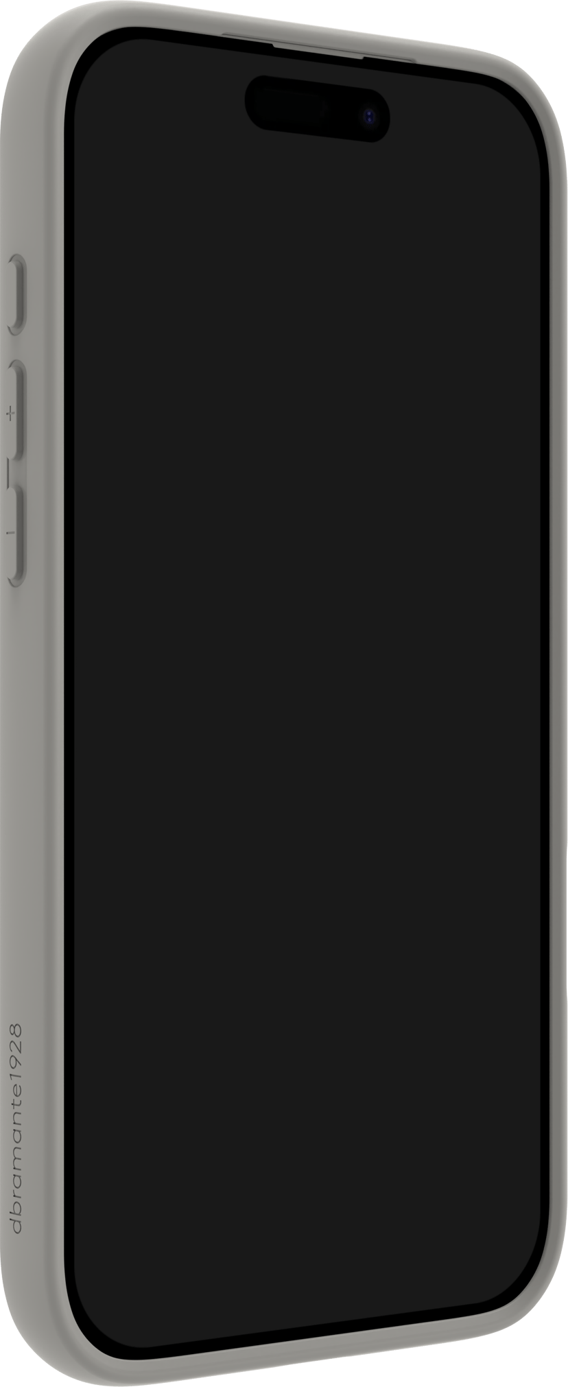 dbramante1928 Grenen Ultra D3O MagSafe iPhone 18 Pro Max Vaaleanharmaa