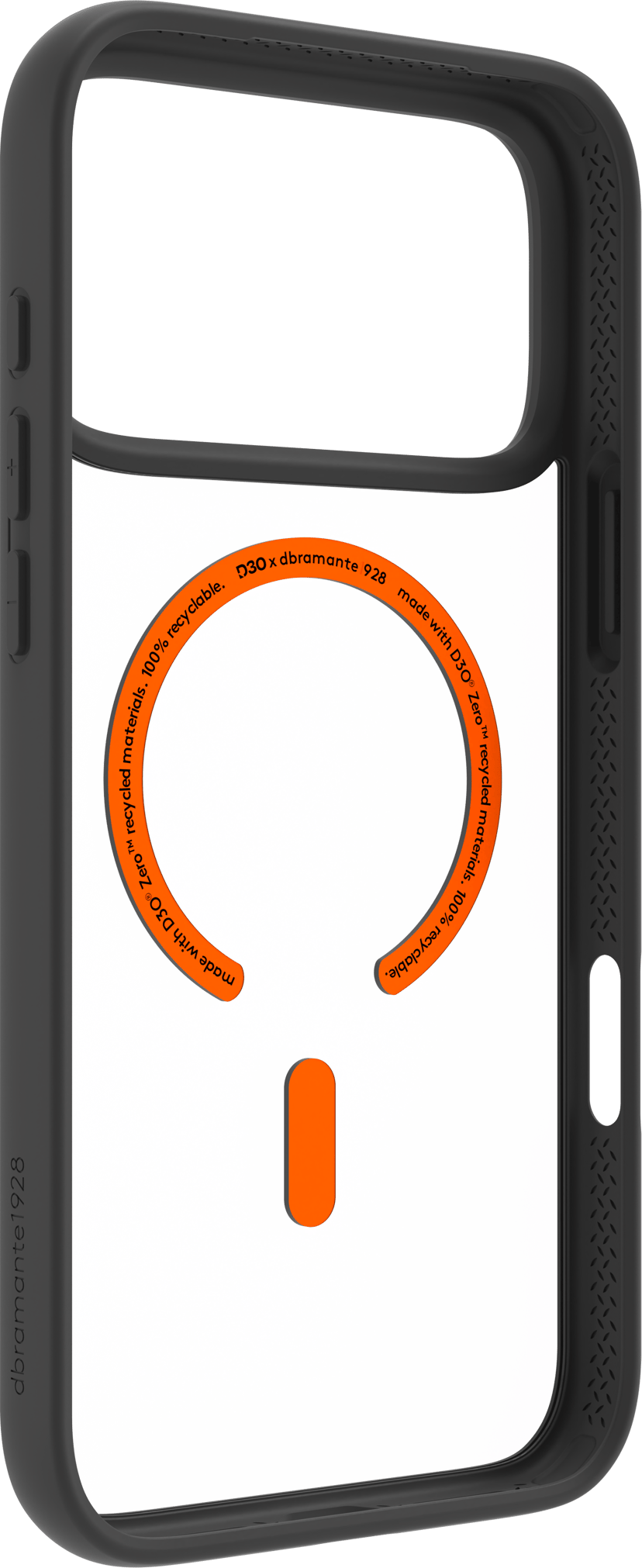 dbramante1928 Grenen Ultra D3O MagSafe iPhone 18 Pro Max Svart
