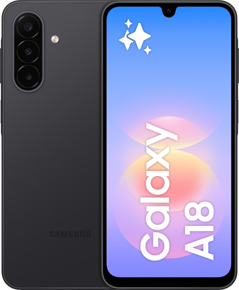 Samsung Galaxy A18 4G 128GB Svart