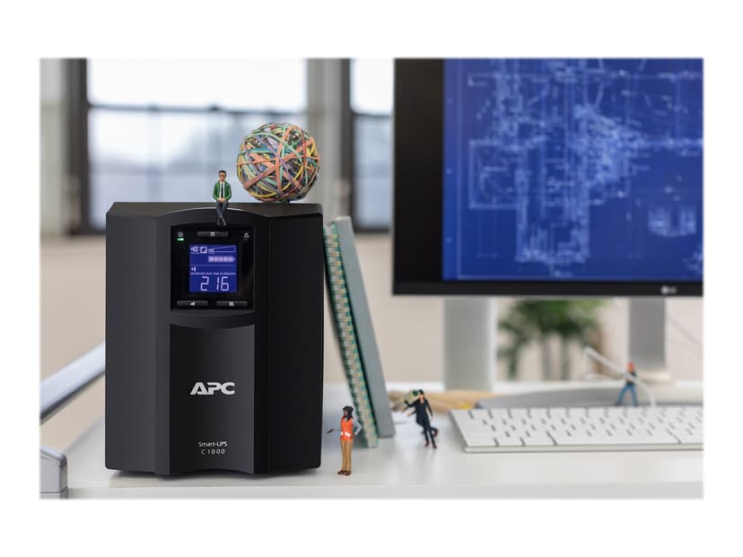APC Smart-ups C 1000va Lcd 230v With Smartconnect