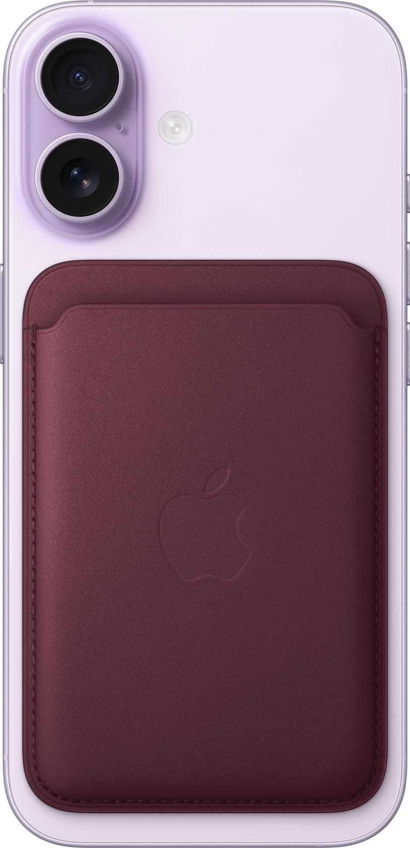 Apple FineWoven kaarthouder met MagSafe voor iPhone Magenta