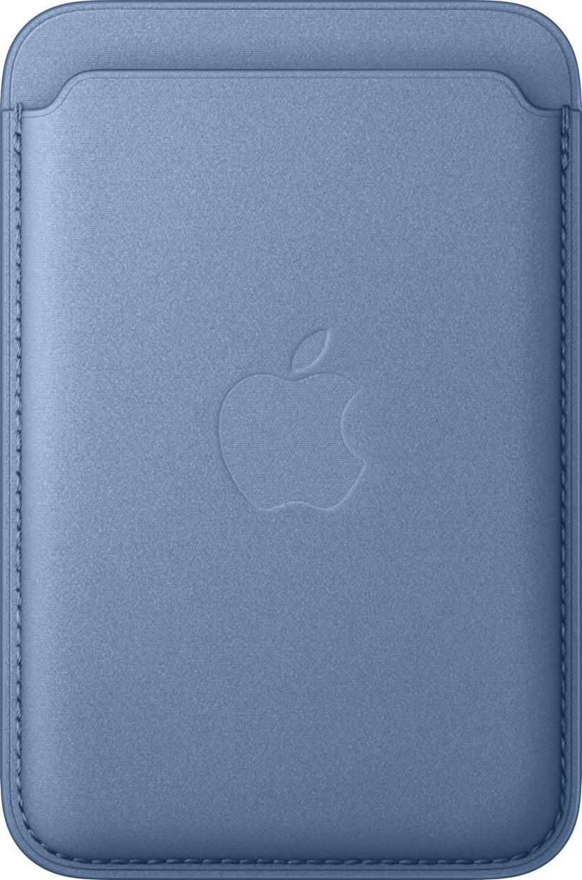 Apple FineWoven kaarthouder met MagSafe voor iPhone Blauw