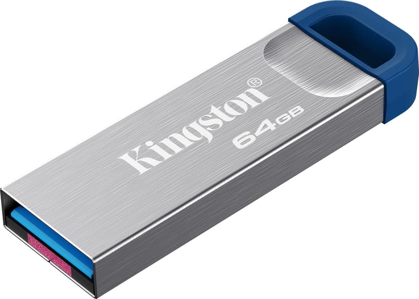 Kingston DataTraveler Kyson G2 64GB 64GB USB-A Rustfrit stål
