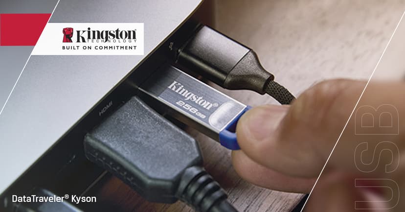 Kingston DataTraveler Kyson G2 256GB 256GB USB-A Rostfritt stål