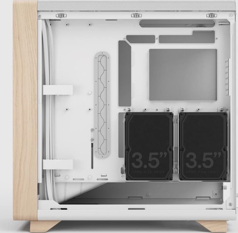 Fractal Design Summit Chalk Solid Midi Tower Hvid