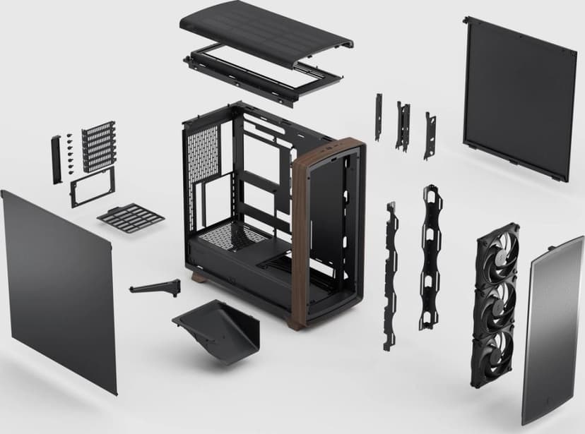Fractal Design Summit Solid Midi Tower Svart