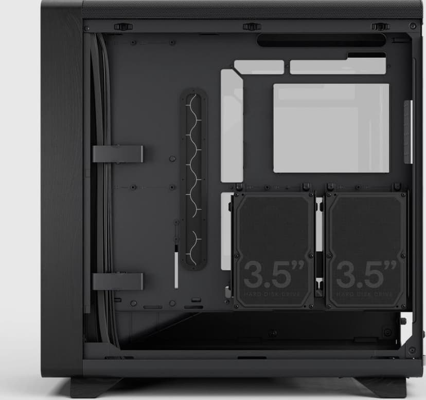 Fractal Design Summit Ambience TG Light Tint Midi Tower Blackout Ambience