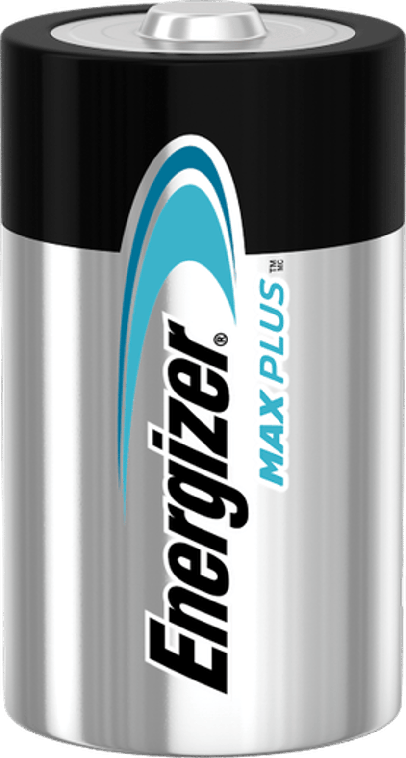 Energizer Max Plus Alkalinen D 2-Pack