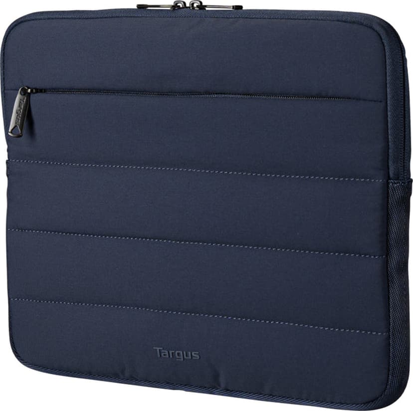 Targus Puffer Sleeve 14" Polyester, Plys Blå