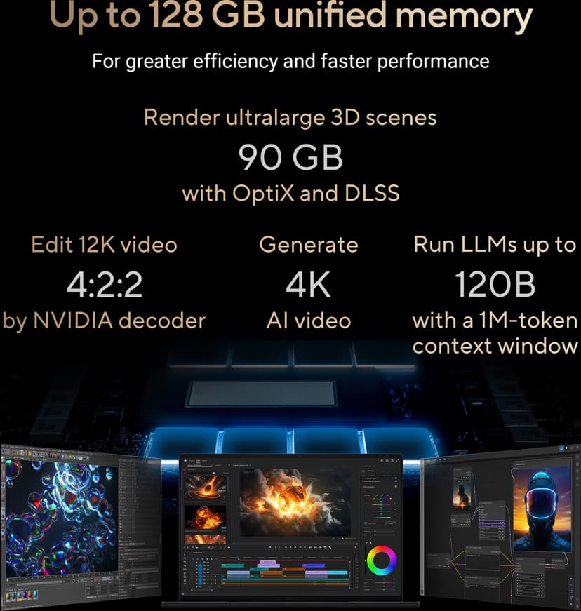 ASUS ProArt P14 NVIDIA RTX Spark N1X-675 64GB 1000GB 14"