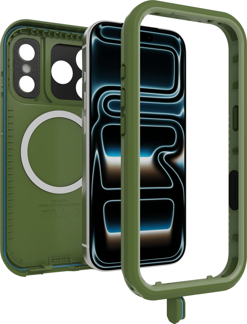 Otterbox Fre MagSafe iPhone 17 Pro, iPhone 18 Pro Groen
