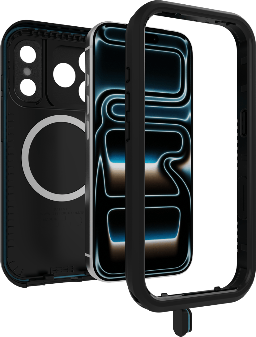 Otterbox Fre MagSafe iPhone 17 Pro, iPhone 18 Pro Sort