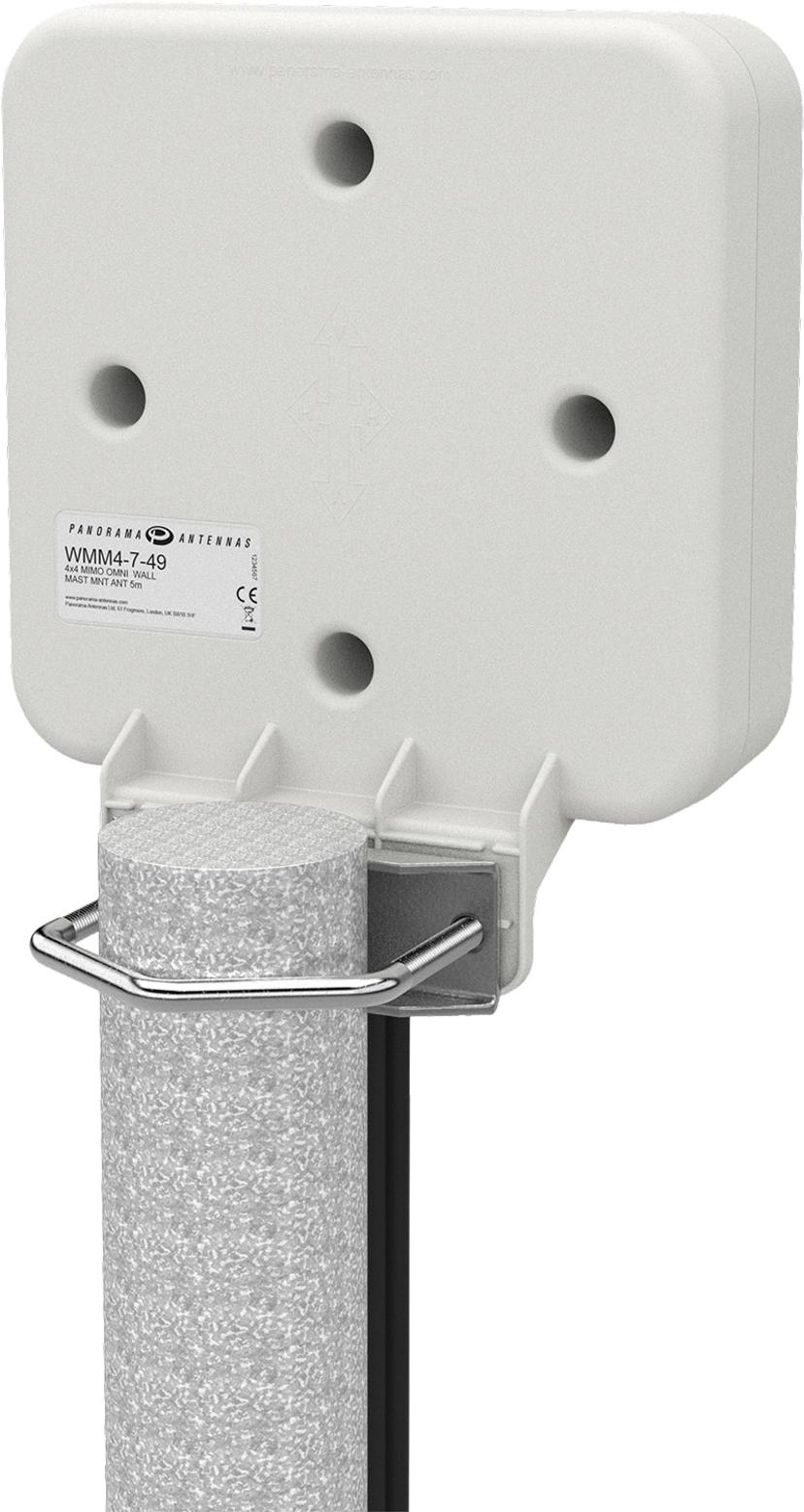 Panorama Antennas WMM4-7-49-10SP - 4x4 MiMo 4G/5G Rundstrålande antenn SMA 10m