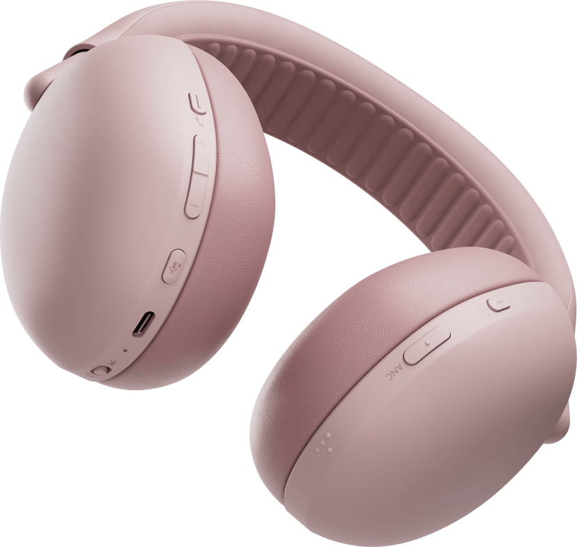 Logitech Zone Vibe Pro for Business incl. Receiver Stereo USB-A, USB-C Microsoft Teams Rosa