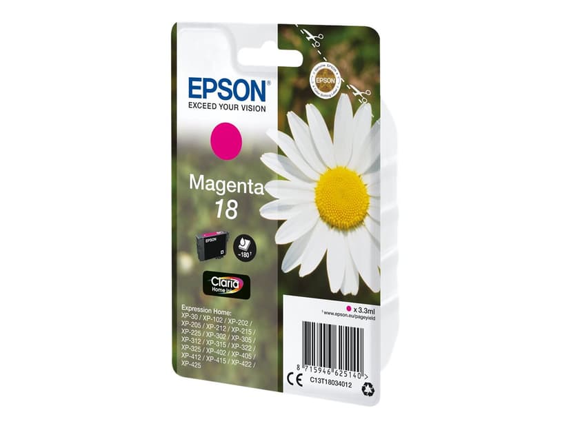 Epson Bläck Magenta T1803 - XP-302