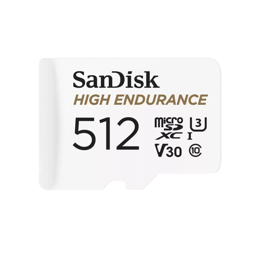 SanDisk Dash Cam 512GB MicroSDXC UHS-I