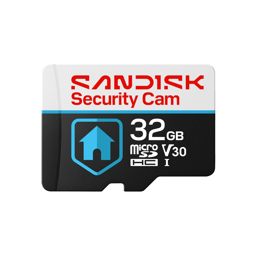 SanDisk Security Cam Card 32GB MicroSDHC