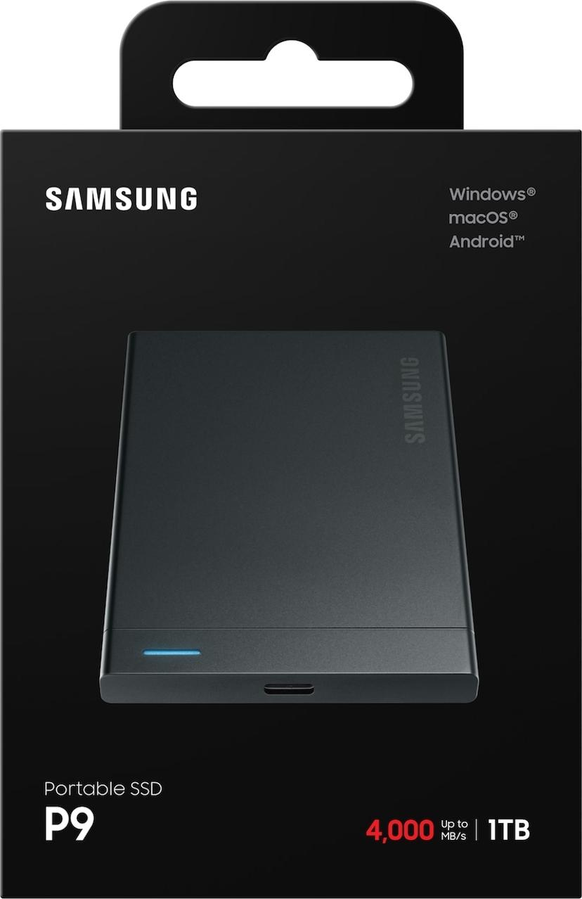 Samsung P9 Portable SSD 1TB USB-C Zwart