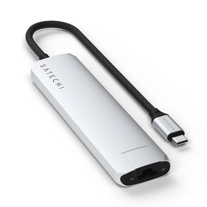 Satechi 7-in-1 USB-C Multiport Adapter met Ethernet USB-C