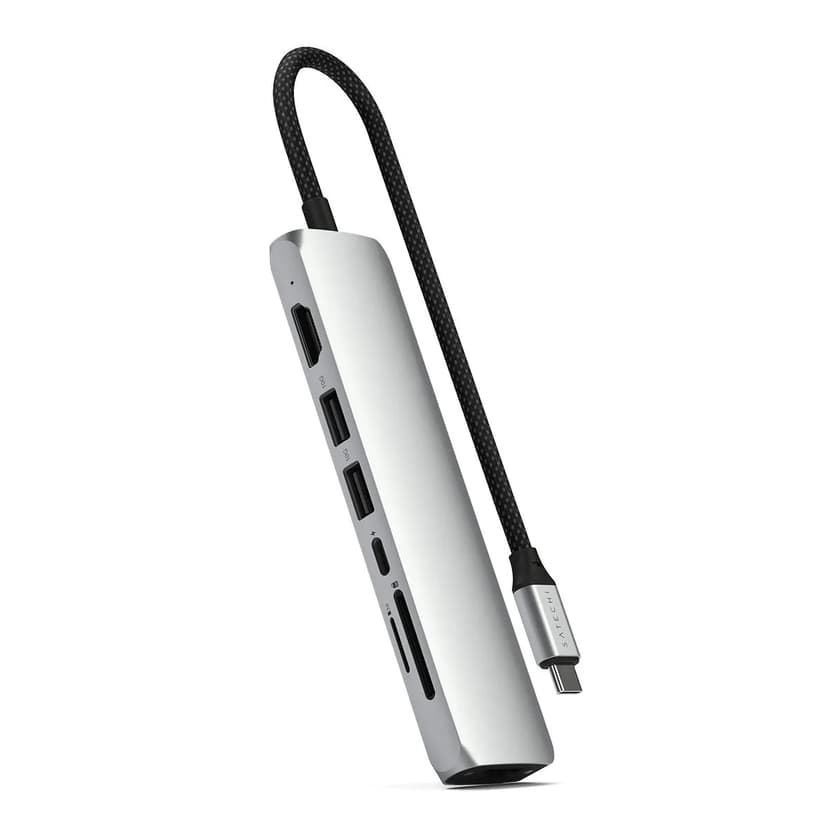 Satechi 7-in-1 USB-C Multiport Adapter med Ethernet USB-C
