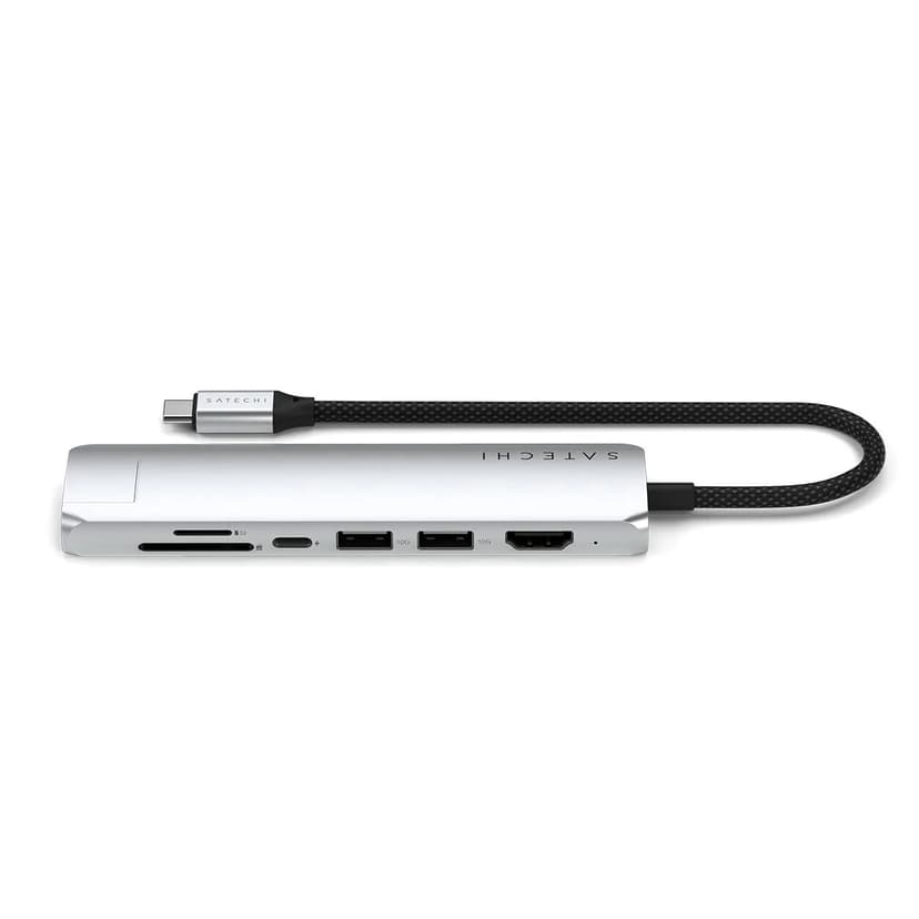 Satechi 7-in-1 USB-C Multiport Adapter met Ethernet USB-C